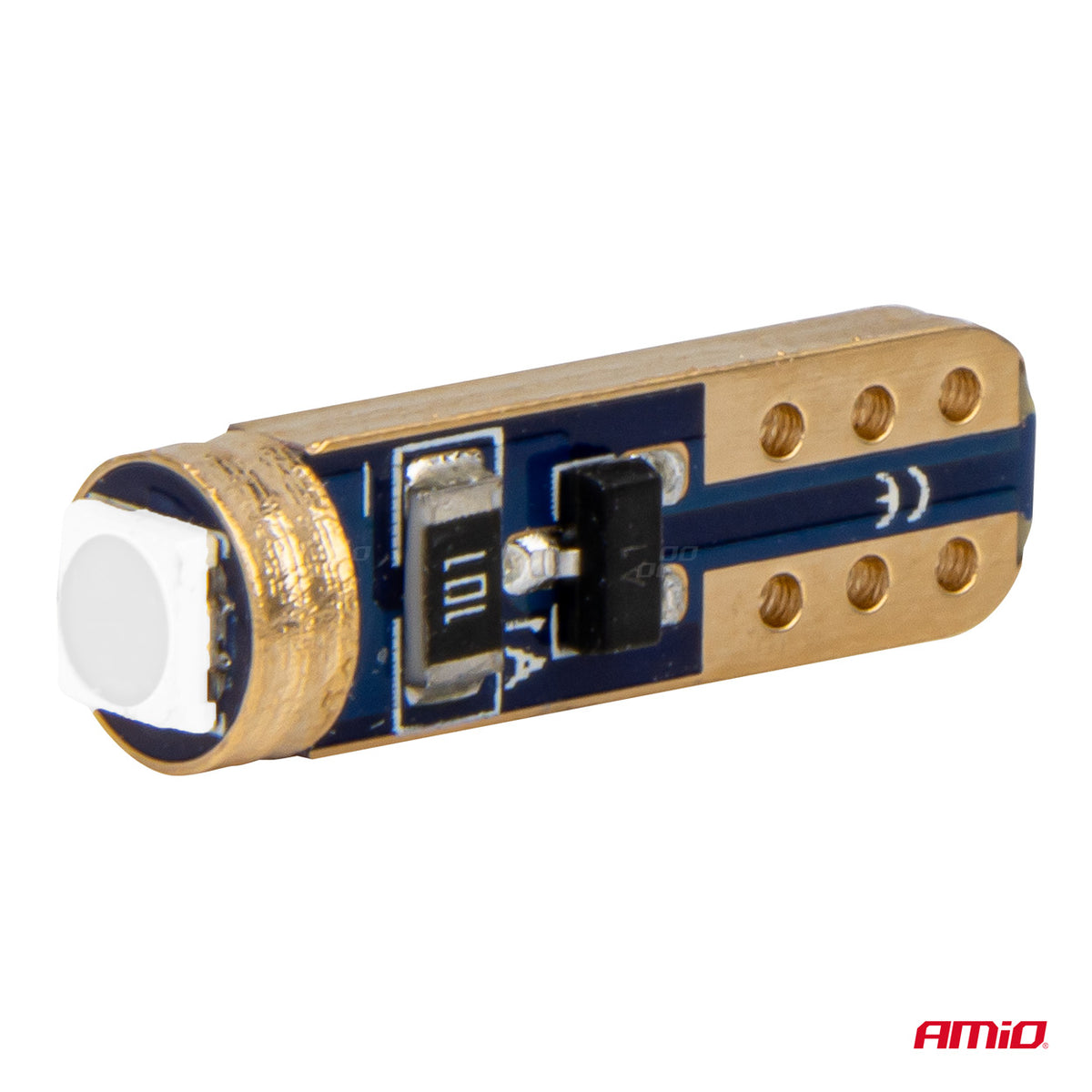 LED-polttimo T5 12V 3030 1LED HP CANBUS sininen