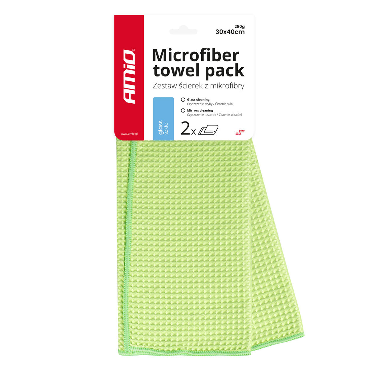 Mikrokuituliina 30x40cm 280g AMIO-03734