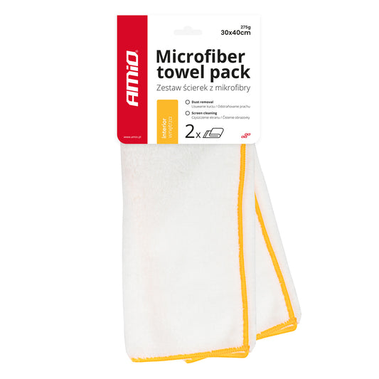 Mikrokuituliina 30x40cm 275g AMIO-03740