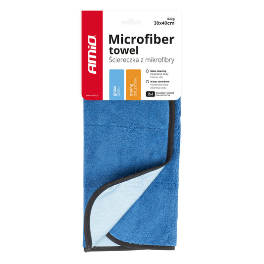 Mikrokuituliina 30x40cm 630g AMIO-03746