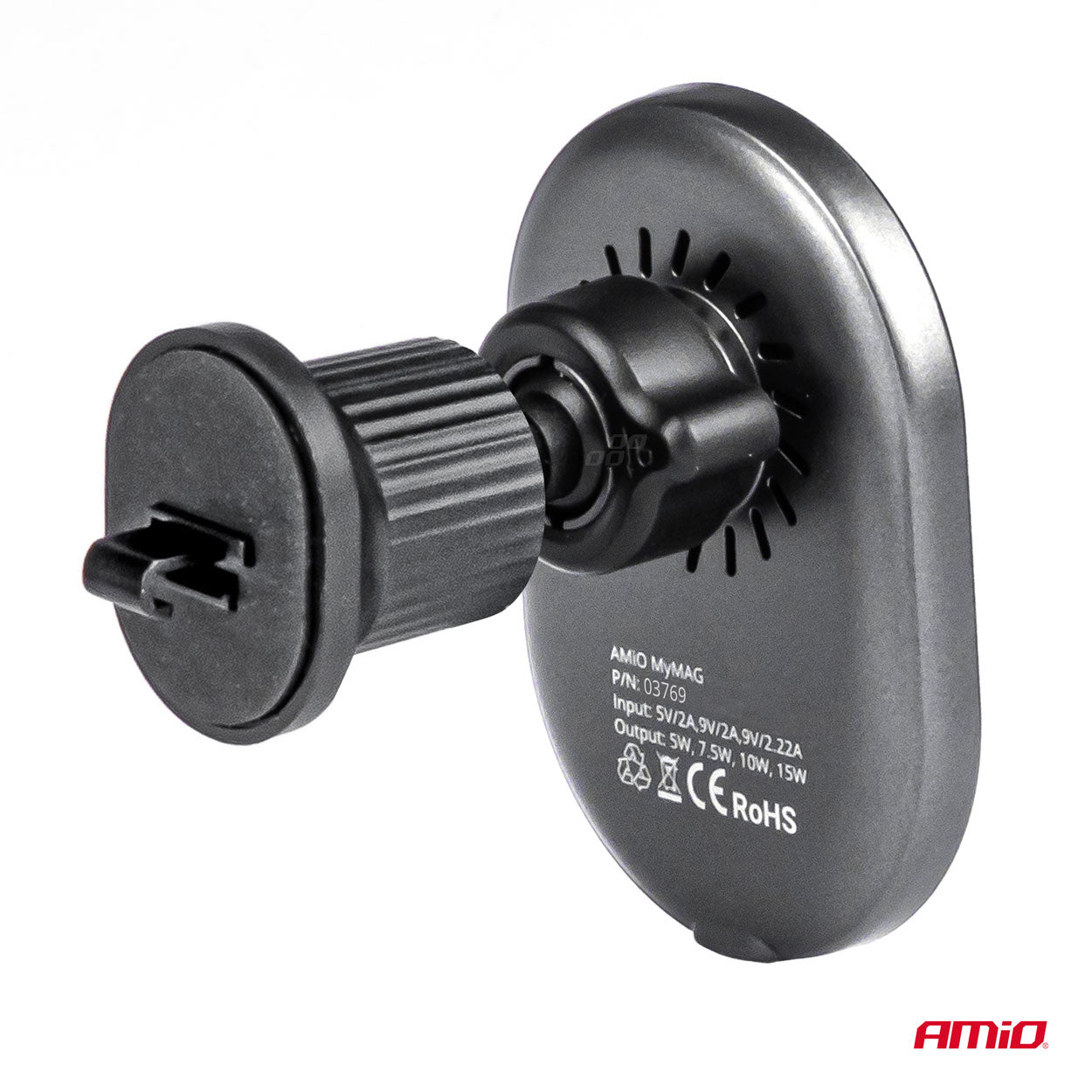 Magneettinen auton puhelinpidike jäähdyttimen eteen My Mag 15W AMIO-03769