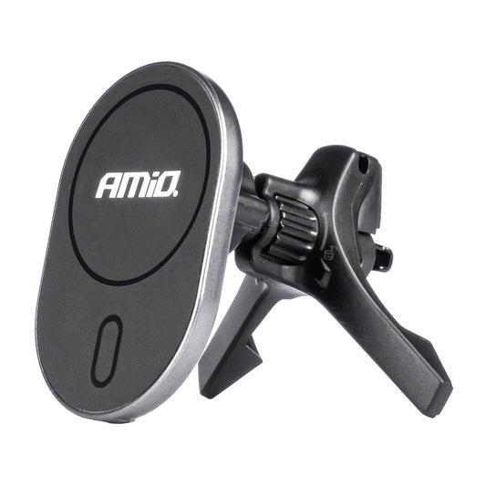 Magneettinen auton puhelinpidike jäähdyttimen ilmanottoaukkoon My Mag 15W AMIO-03770