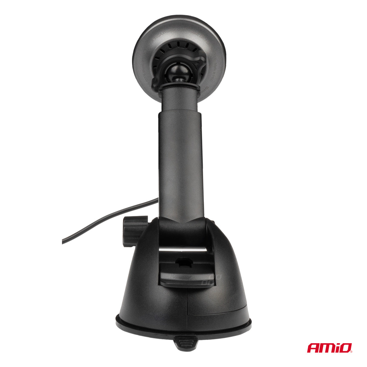 Imukuppikiinnitteinen puhelinteline langattomalla laturilla 15W AMIO-03776