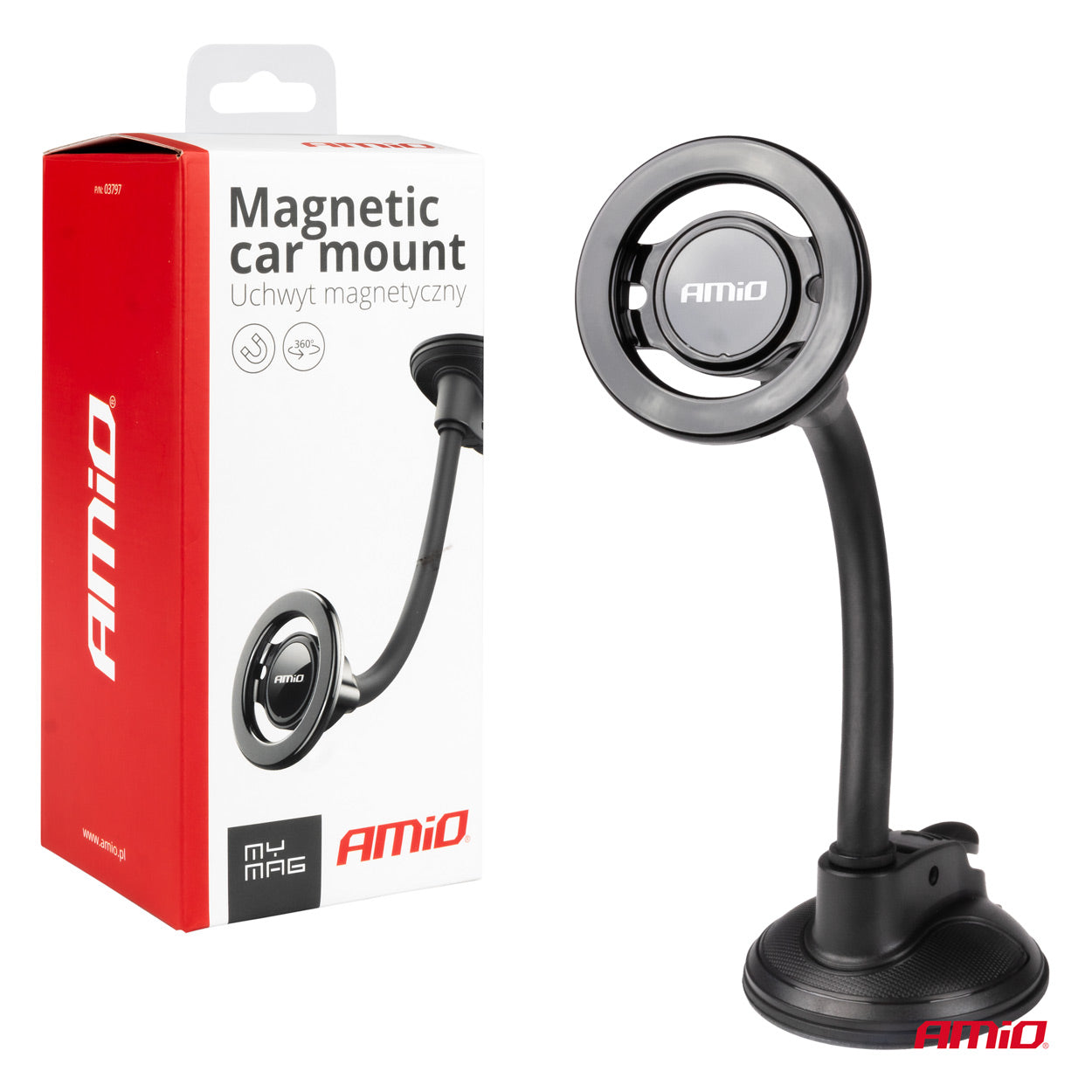 Saugnapf-Telefonhalter My Mag AMIO-03797