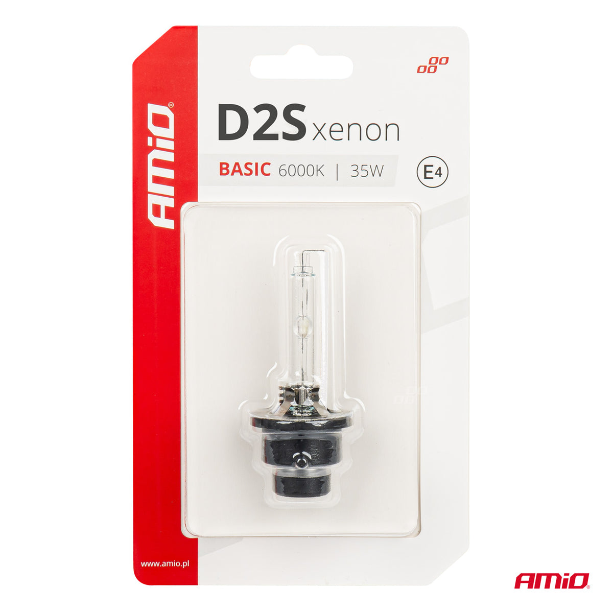 Xenon-polttimo D2S 35 W 6000K BASIC blister