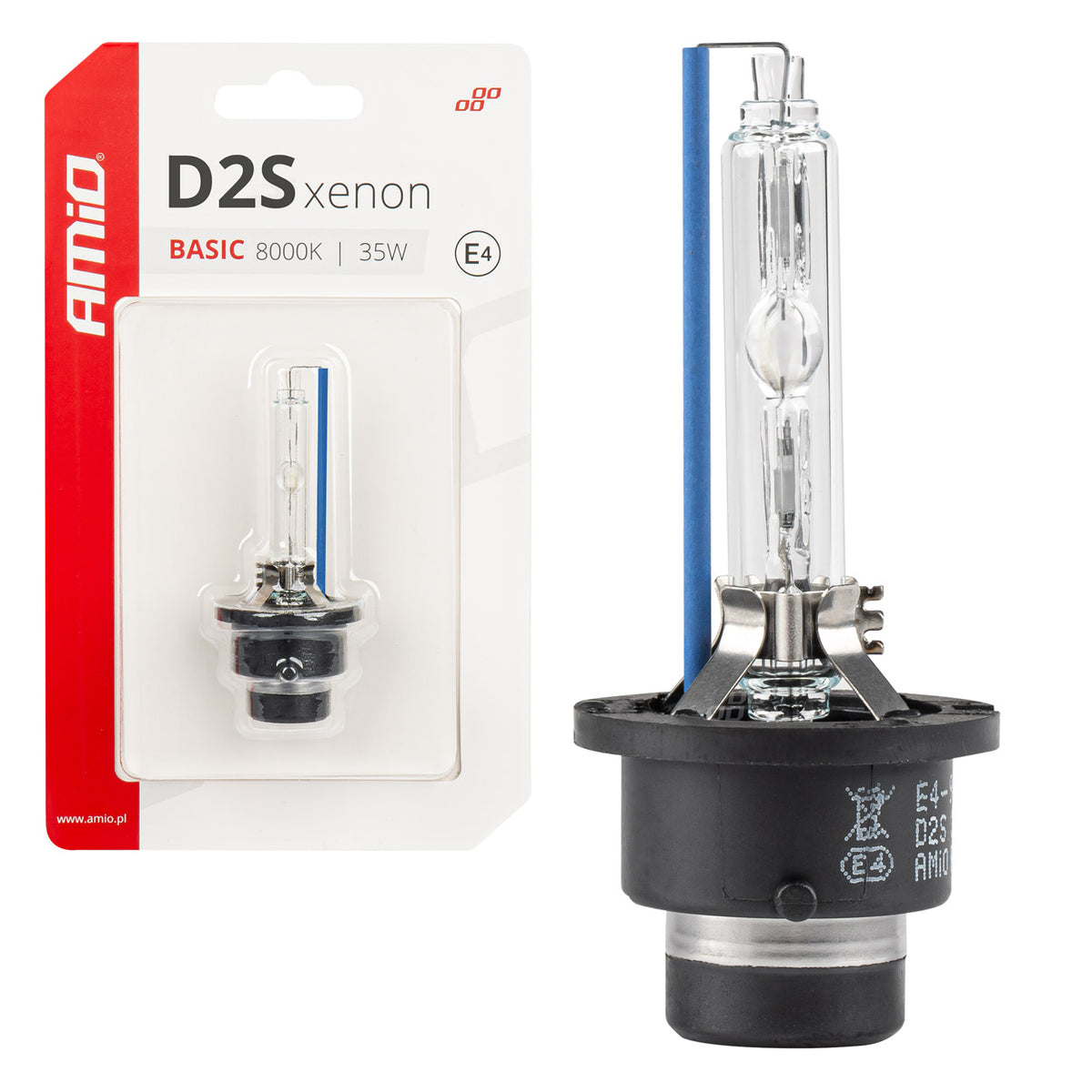 Xenon-polttimo D2S 35 W 8000K BASIC blister