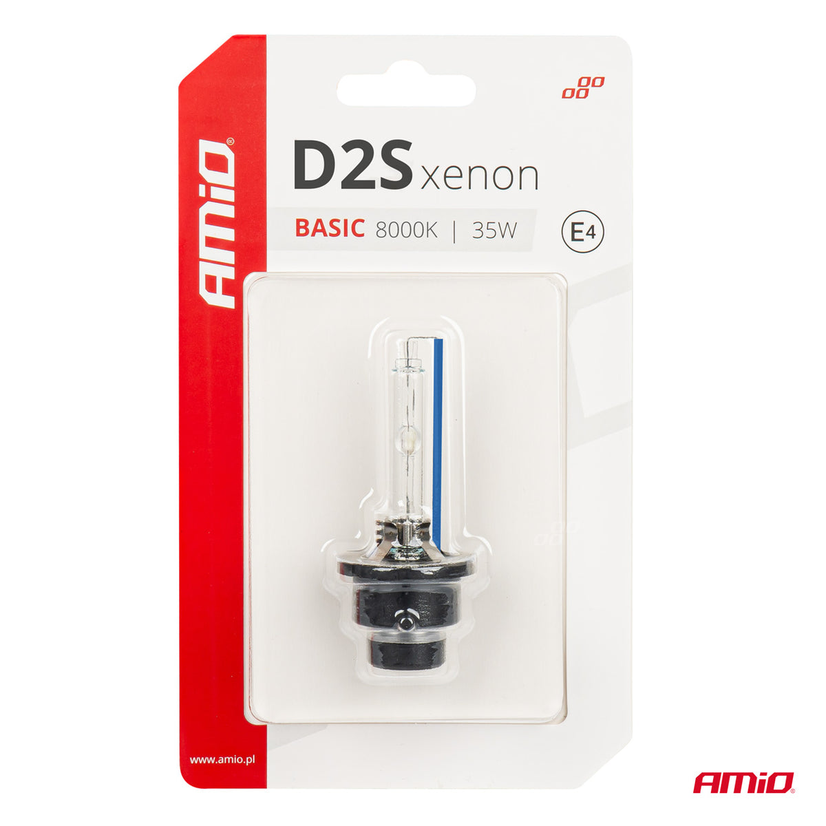 Xenon-polttimo D2S 35 W 8000K BASIC blister