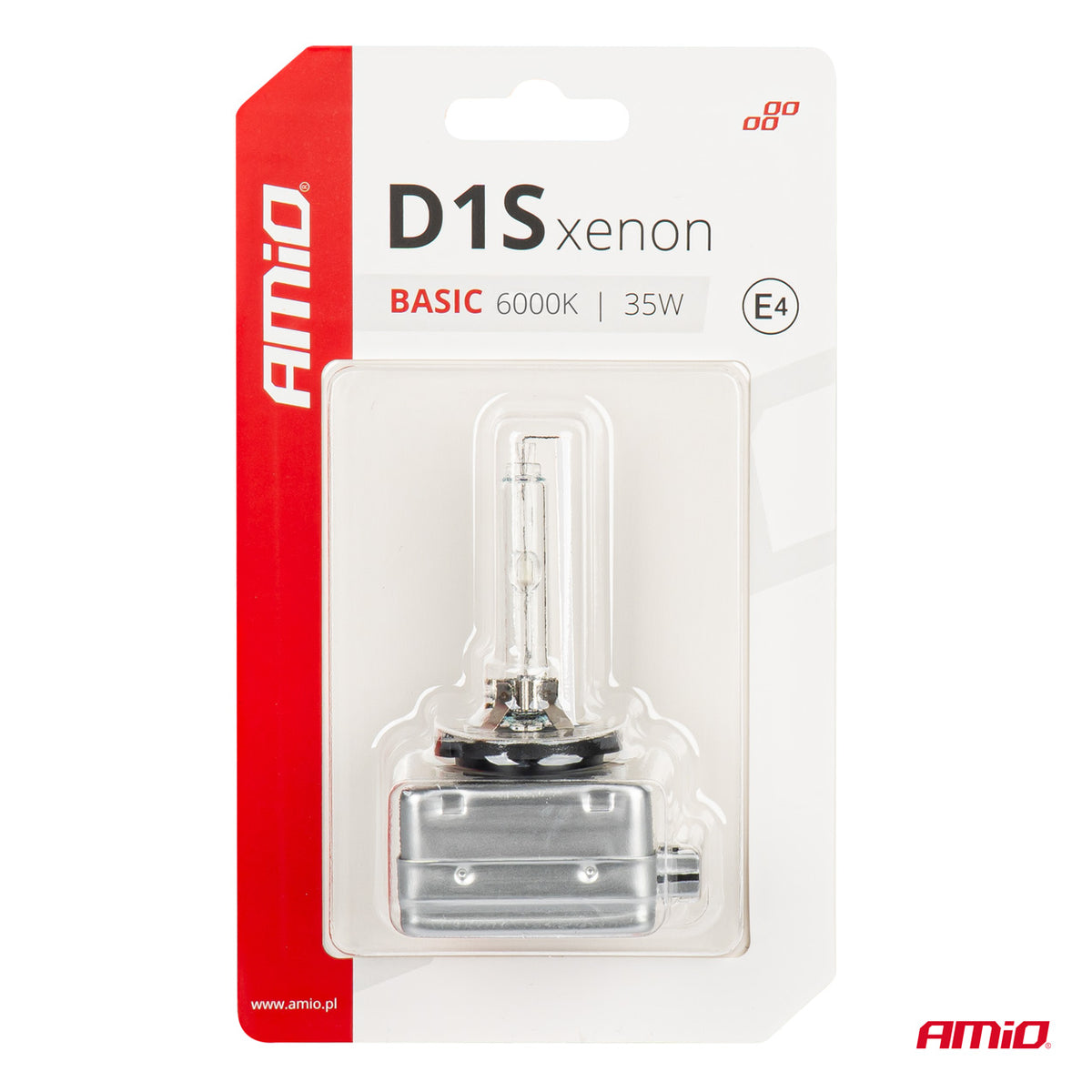 Xenon-polttimo D1S 35 W 6000K BASIC blister