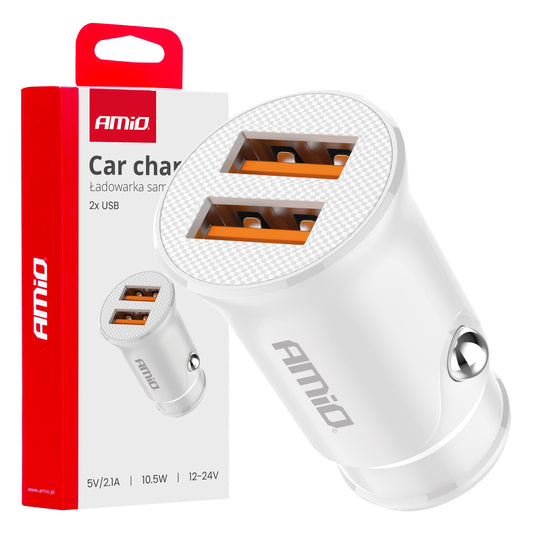 Autolaturi 2x USB 12/24v – Nopea Lataus 2 Laitteelle