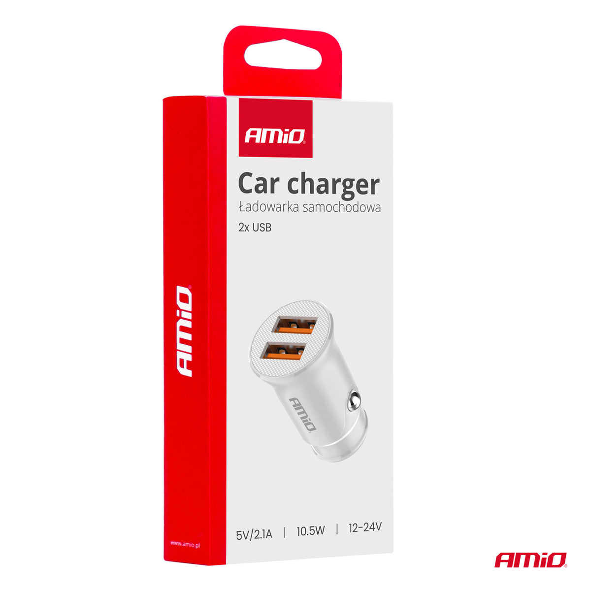 Autolaturi 2x USB 12/24v – Nopea Lataus 2 Laitteelle