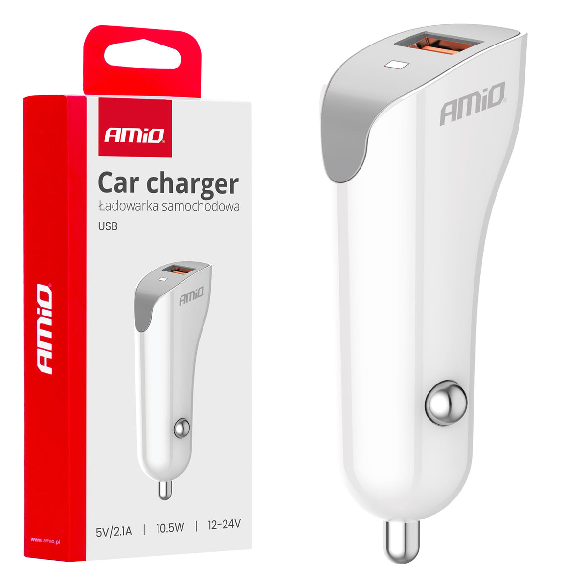 Autolaturi USB-A 2.1A 12/24 V