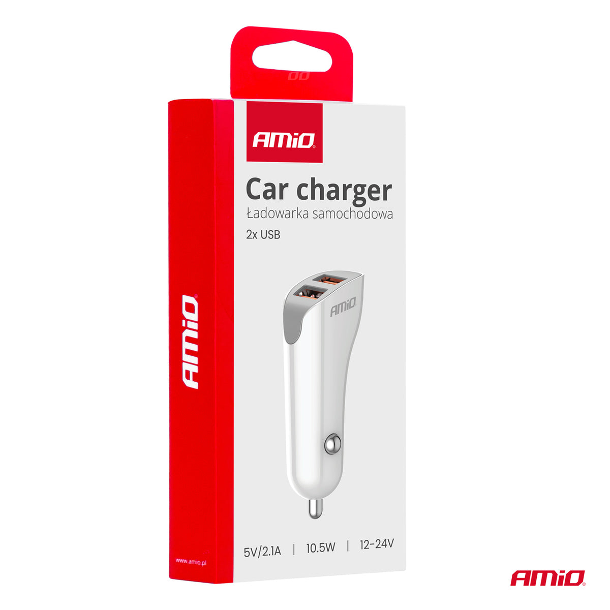 Autolaturi 2x USB-A 2.1A 12/24 V