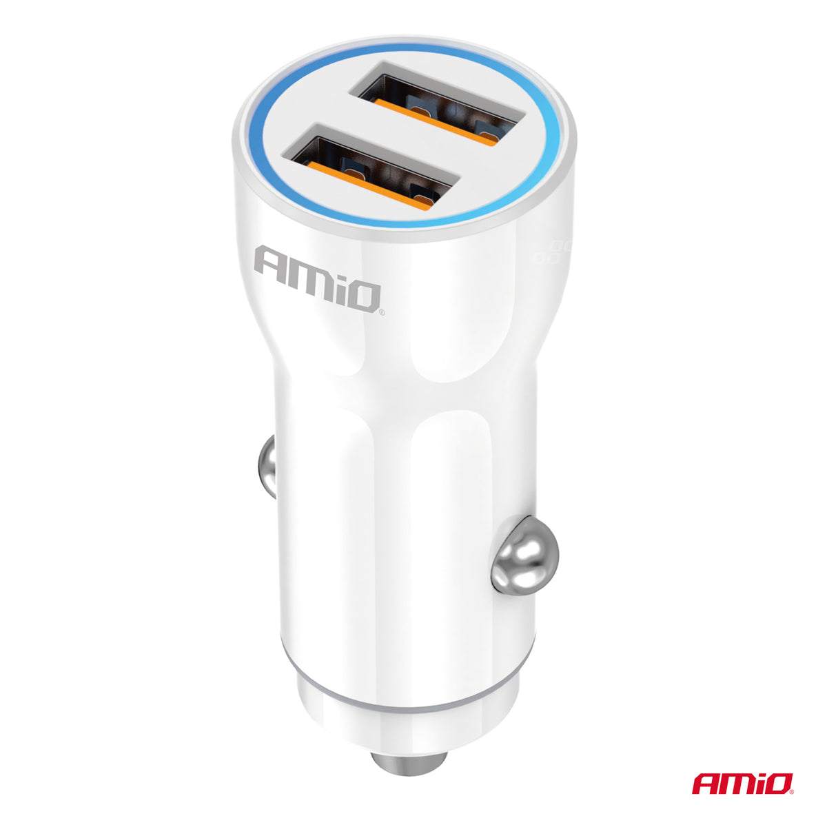 Autolaturi 2xUSB-A 12/24 V