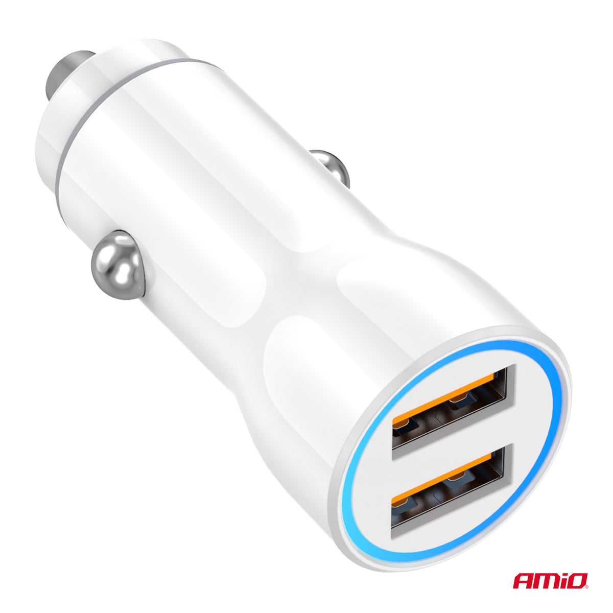 Autolaturi 2xUSB-A 12/24 V