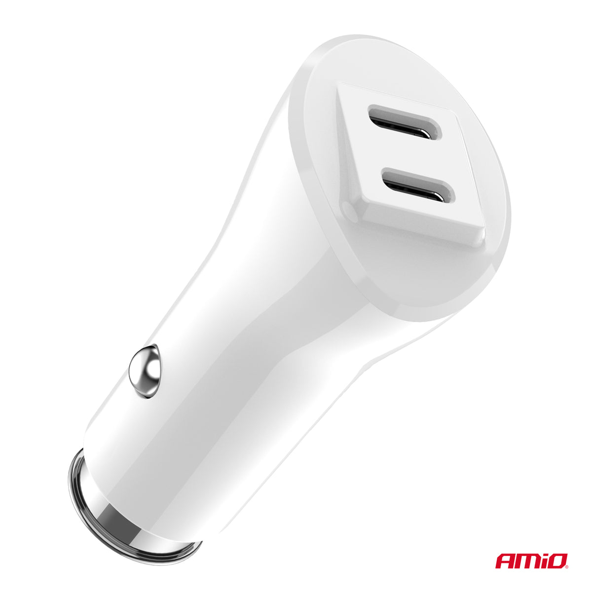 Autolaturi 2xUSB-C 40 W 12/24 V