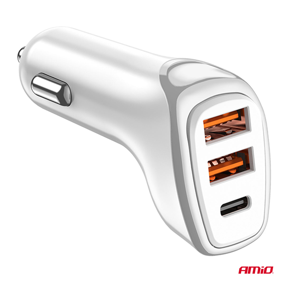 Autolaturi 2x USB-A + USB-C 38 W 12/24 V