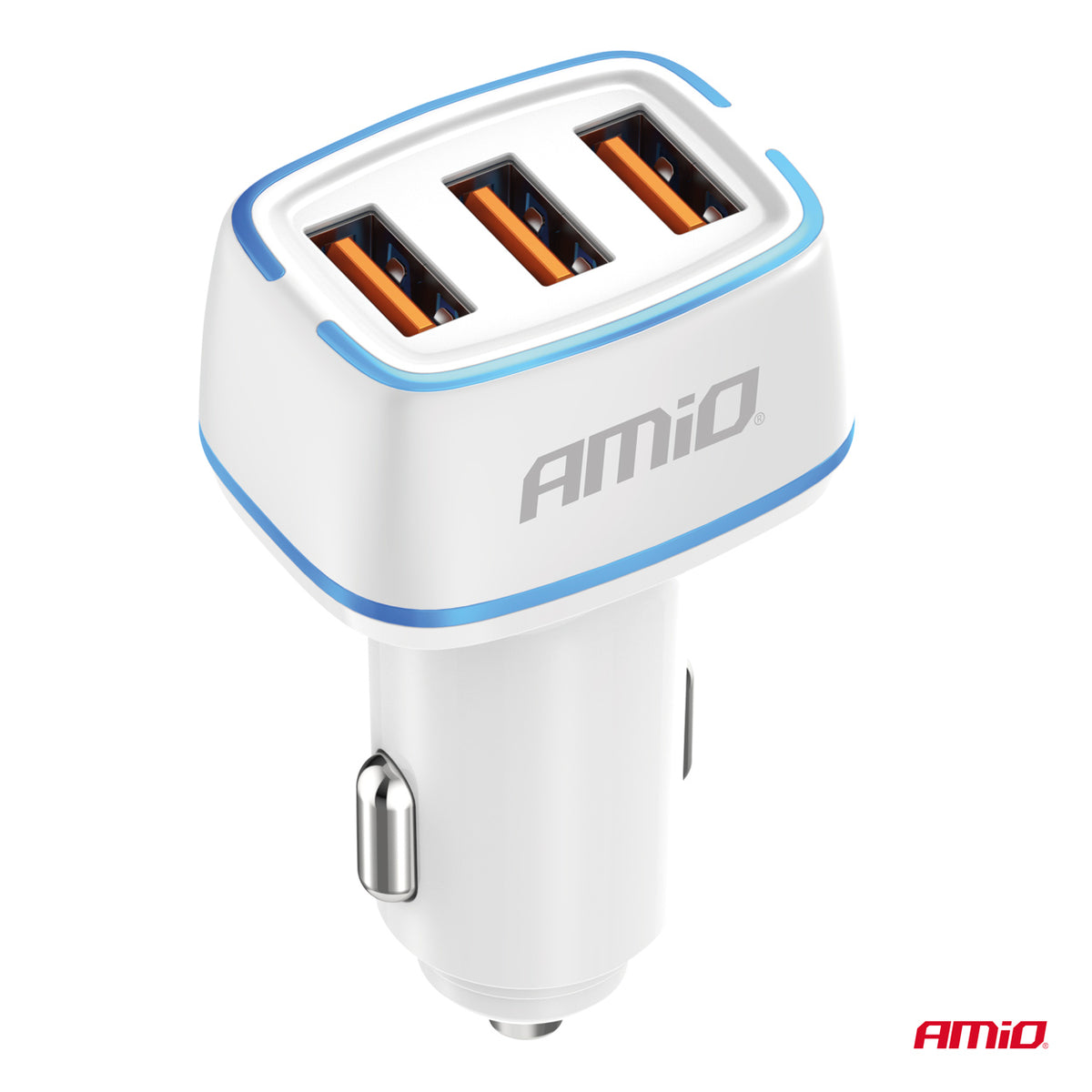 Autolaturi 3x USB-A 30 W 12/24 V