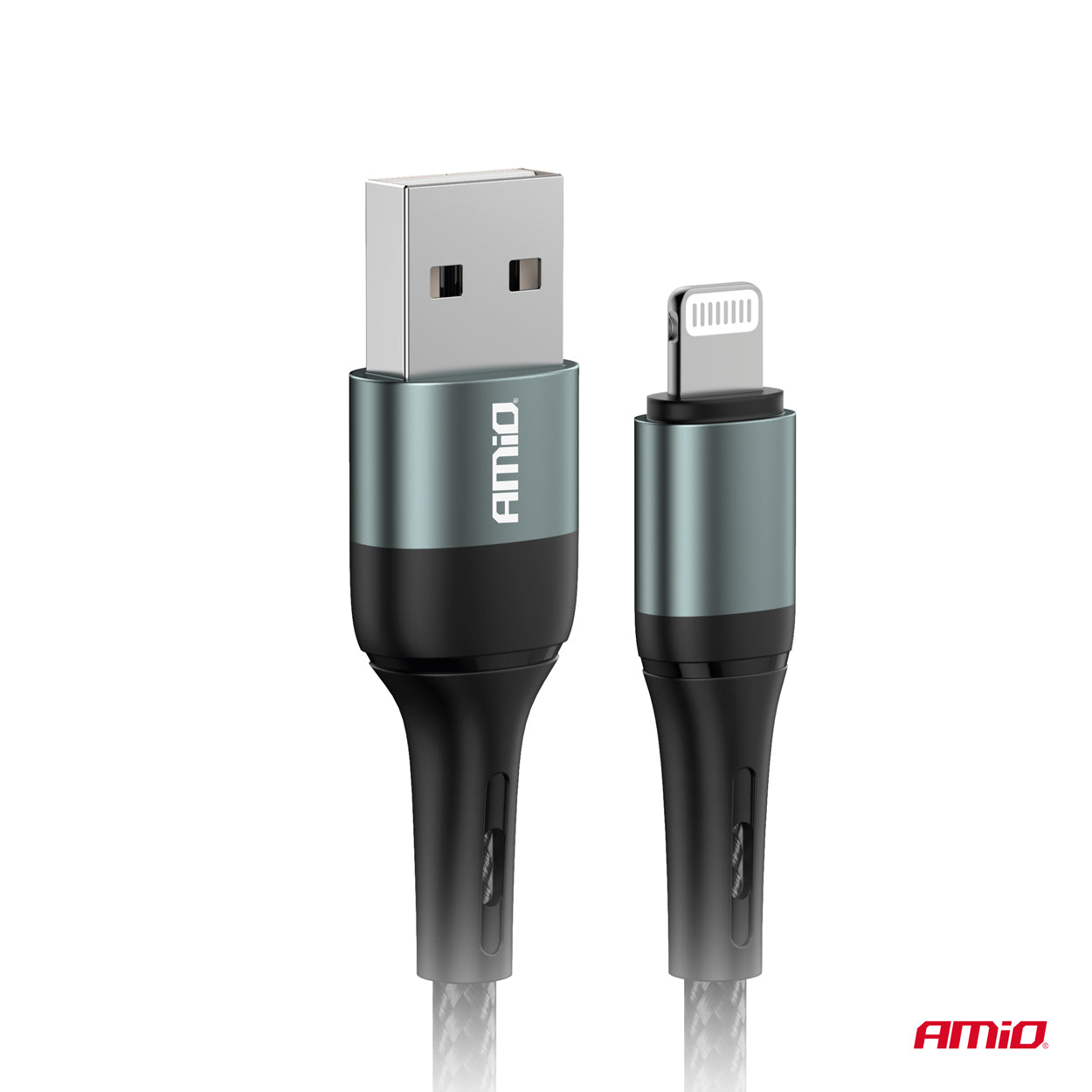 Cafule USB Lightning -kaapeli 3A 100cm FullLINK AMIO-03913
