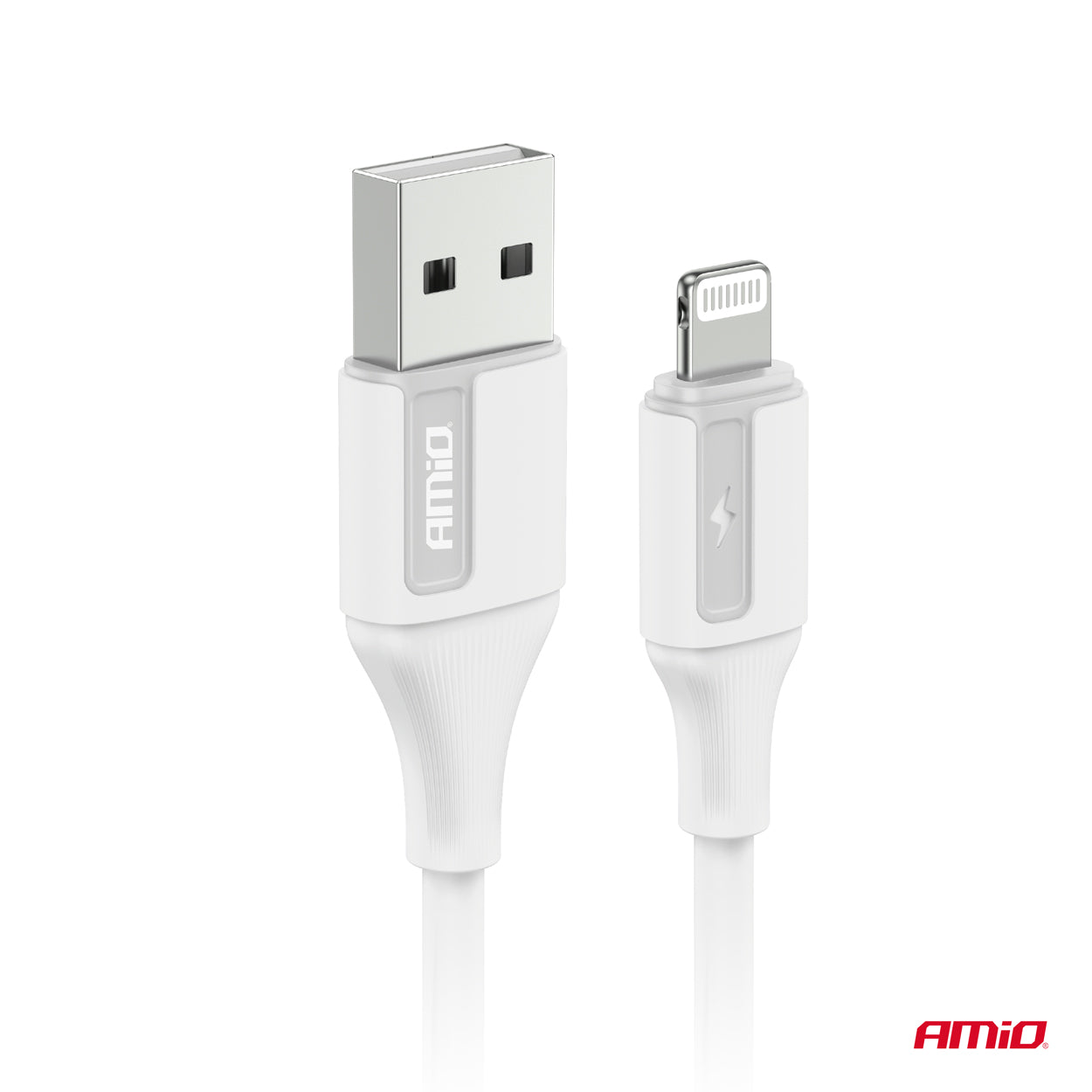 Cafule USB Lightning -kaapeli 3A 100cm FullLINK AMIO-03919