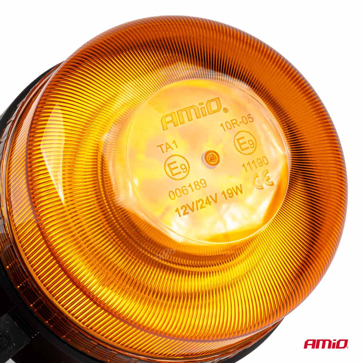 Langaton LED-varoitusvalo kaukosäätimellä R65 R10 12/24V AMIO-03932