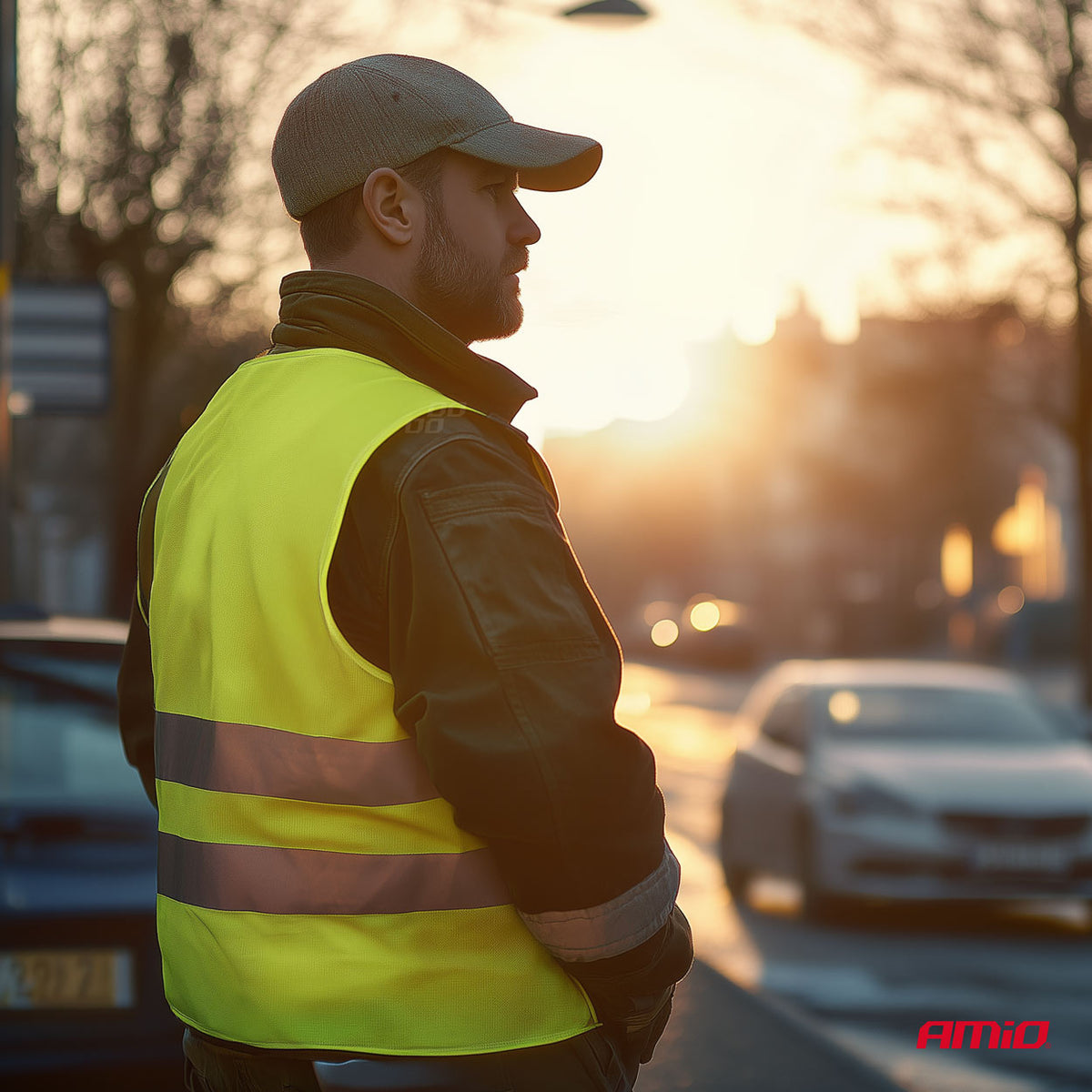 Varoitusliivi XL keltainen sertifioitu