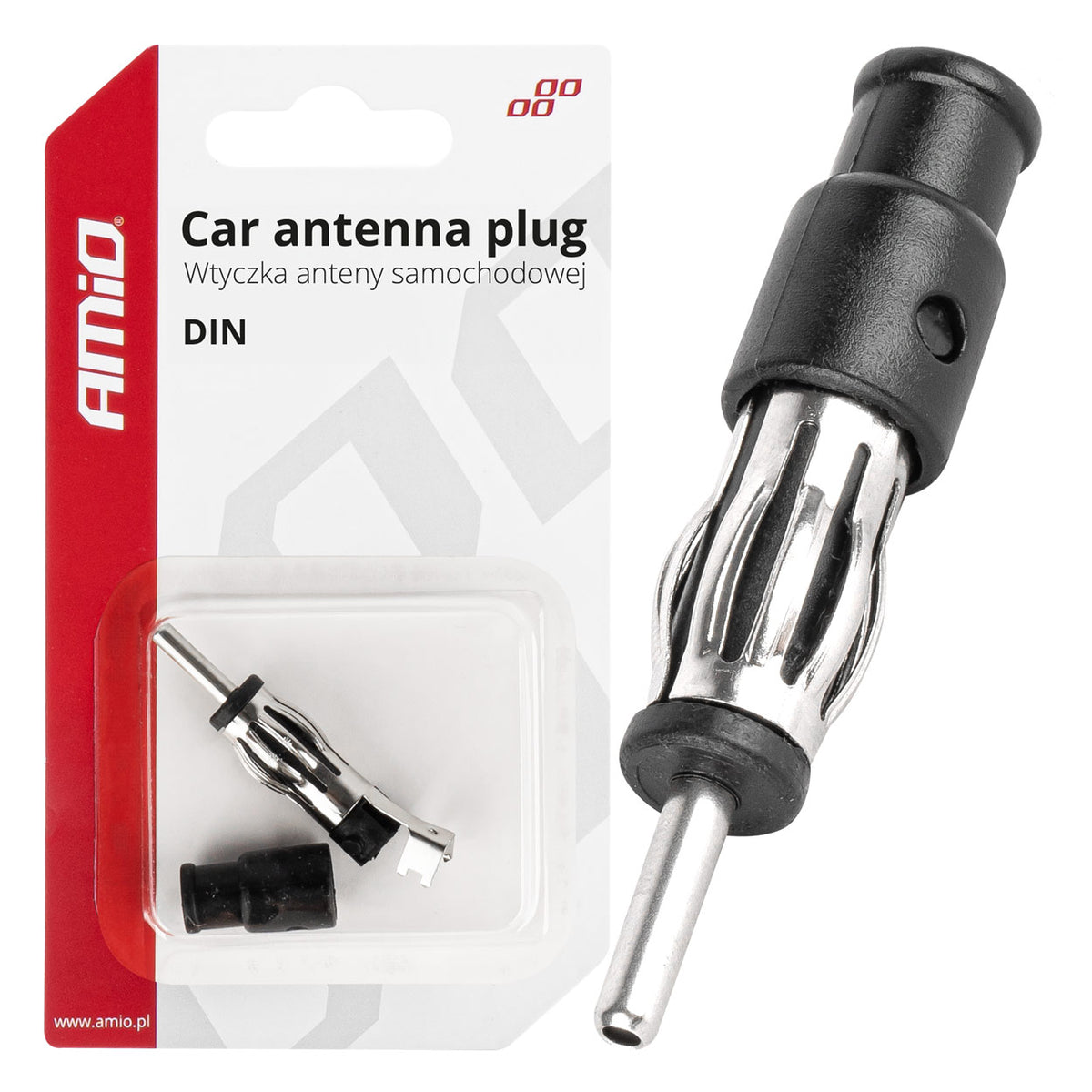 Autoantennin DIN-liitäntä