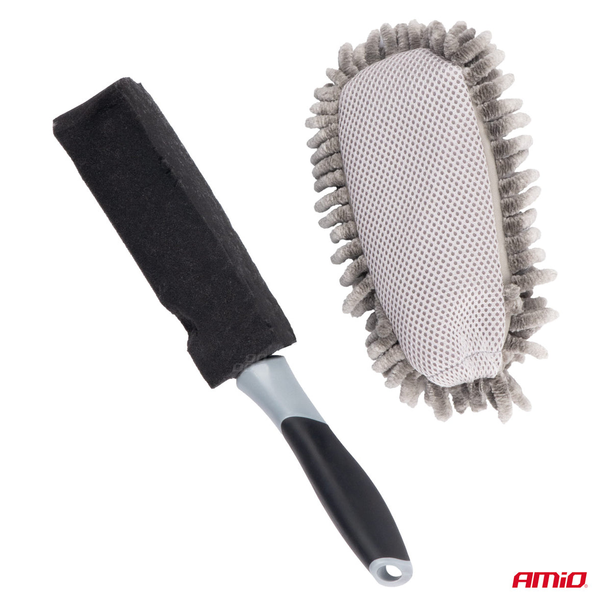 Mikrokuituinen autonpesuusharja 33,5 cm AMIO-04027