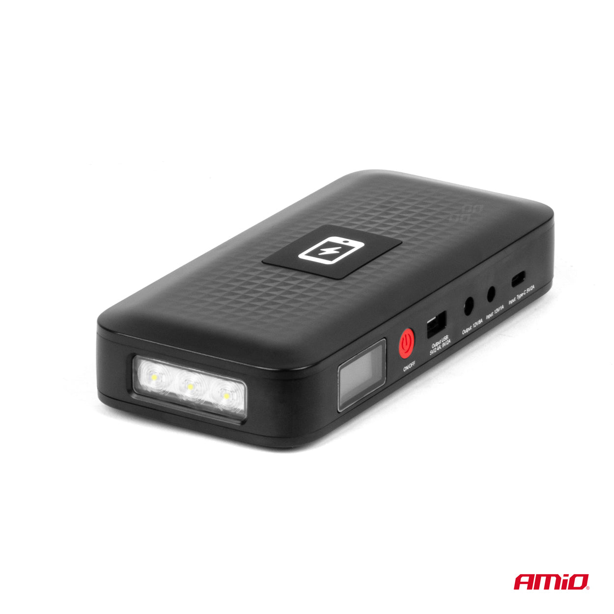 Starthilfe Power Pack 12V 12Ah 800A AMIO-04055