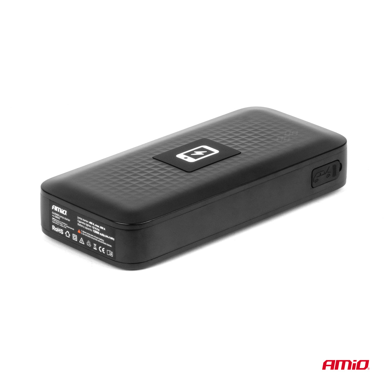 Starthilfe Power Pack 12V 12Ah 800A AMIO-04055