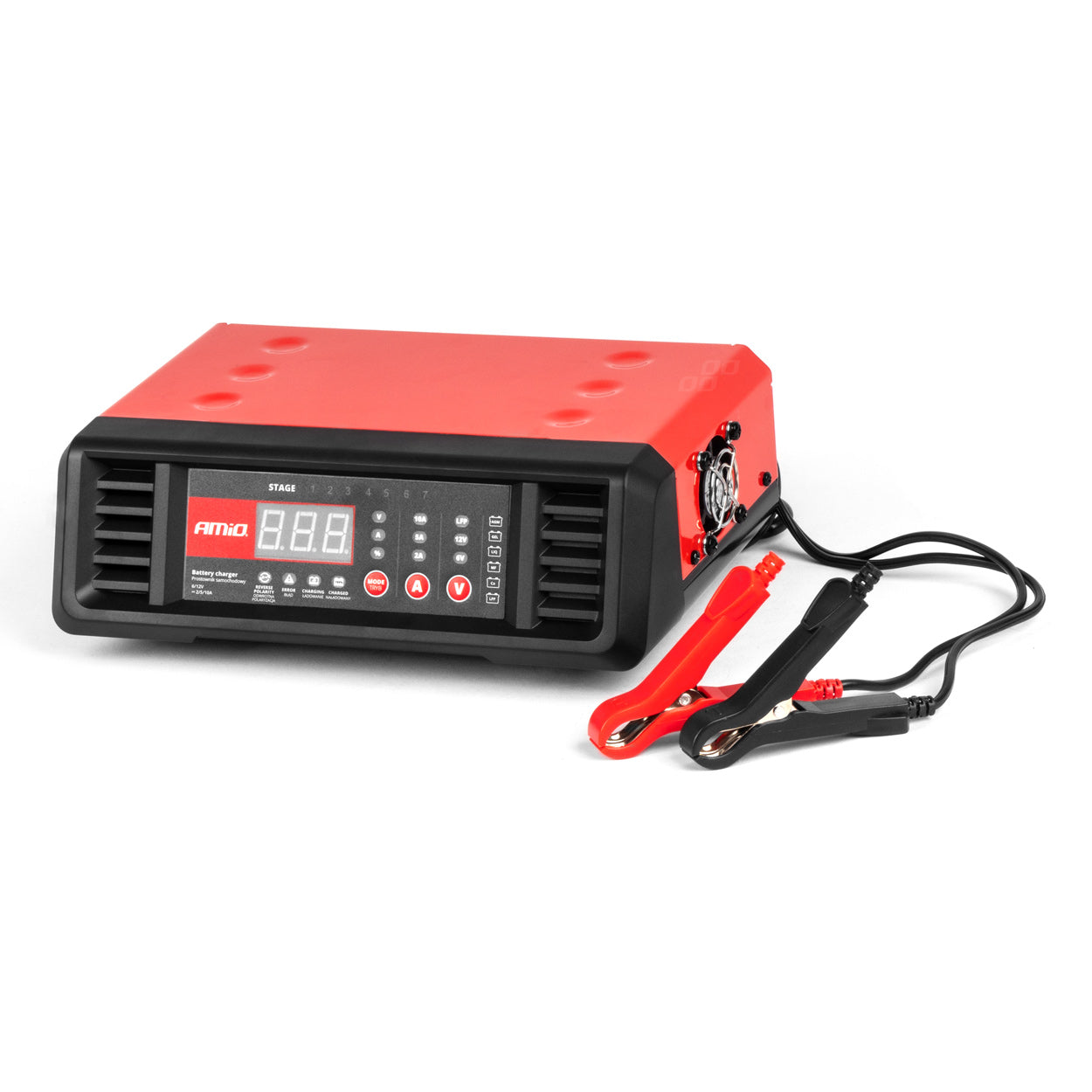 Akkulaturi 10A 6V 12V AMIO-04056