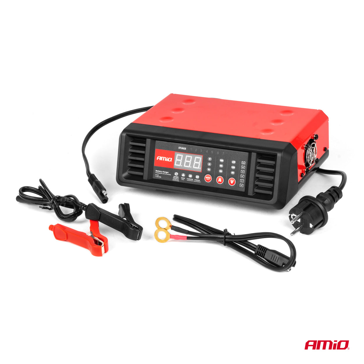 Akkulaturi 10A 6V 12V AMIO-04056