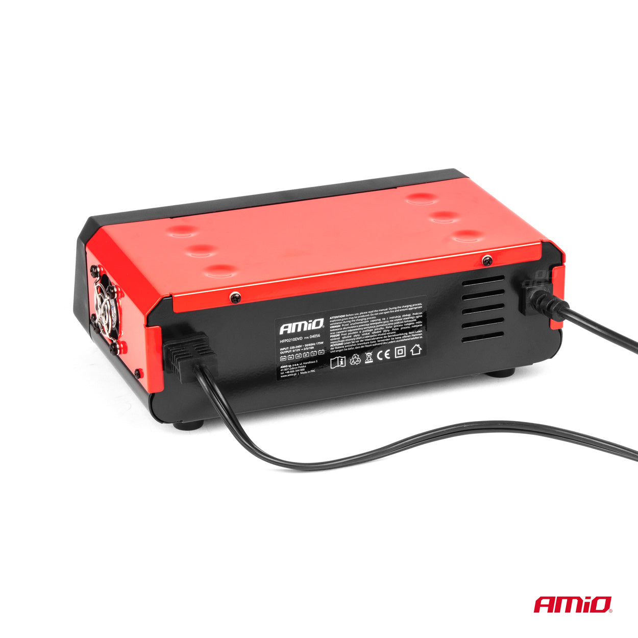 Akkulaturi 10A 6V 12V AMIO-04056
