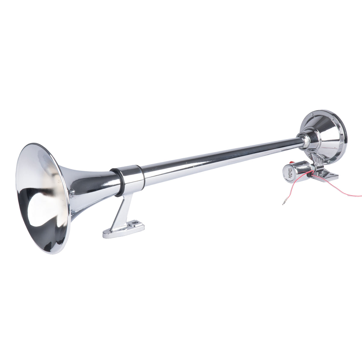 Fanfaariäänimerkki kromattu 640 mm 12 V 24 V