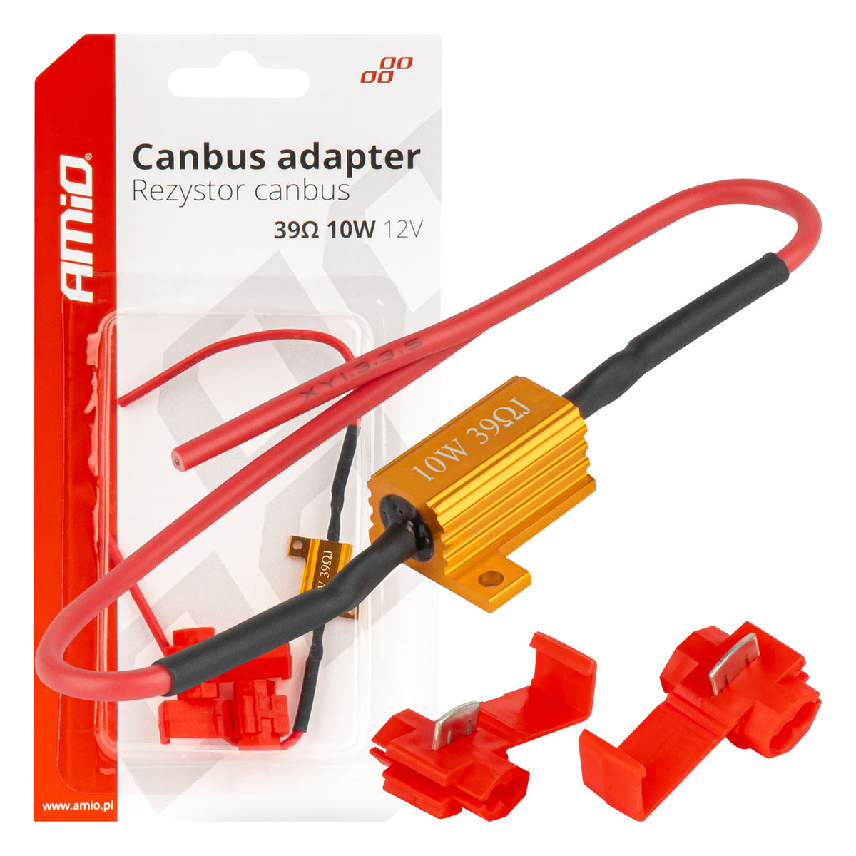 CANBUS-vastukset LED-polttimovastus 39Ω 10 W
