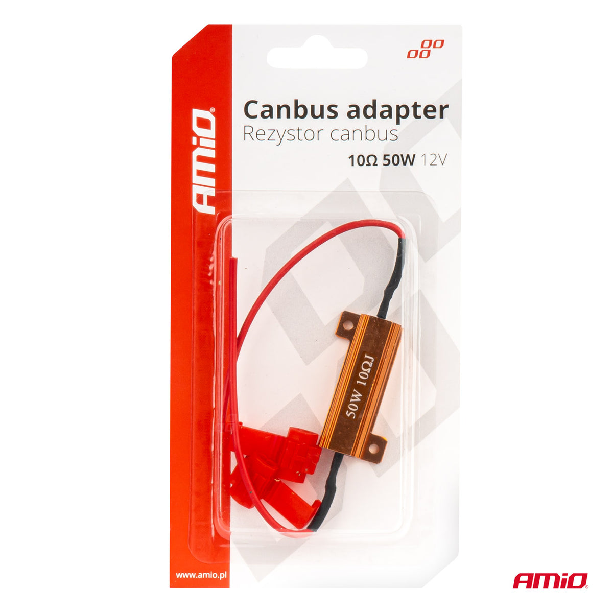 CANBUS-vastukset LED-polttimovastus 10Ω 50W