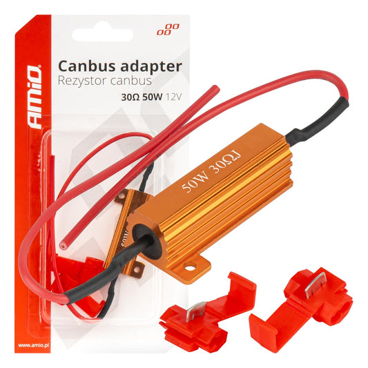 CANBUS-vastukset LED-polttimoon 30Ω 50 W