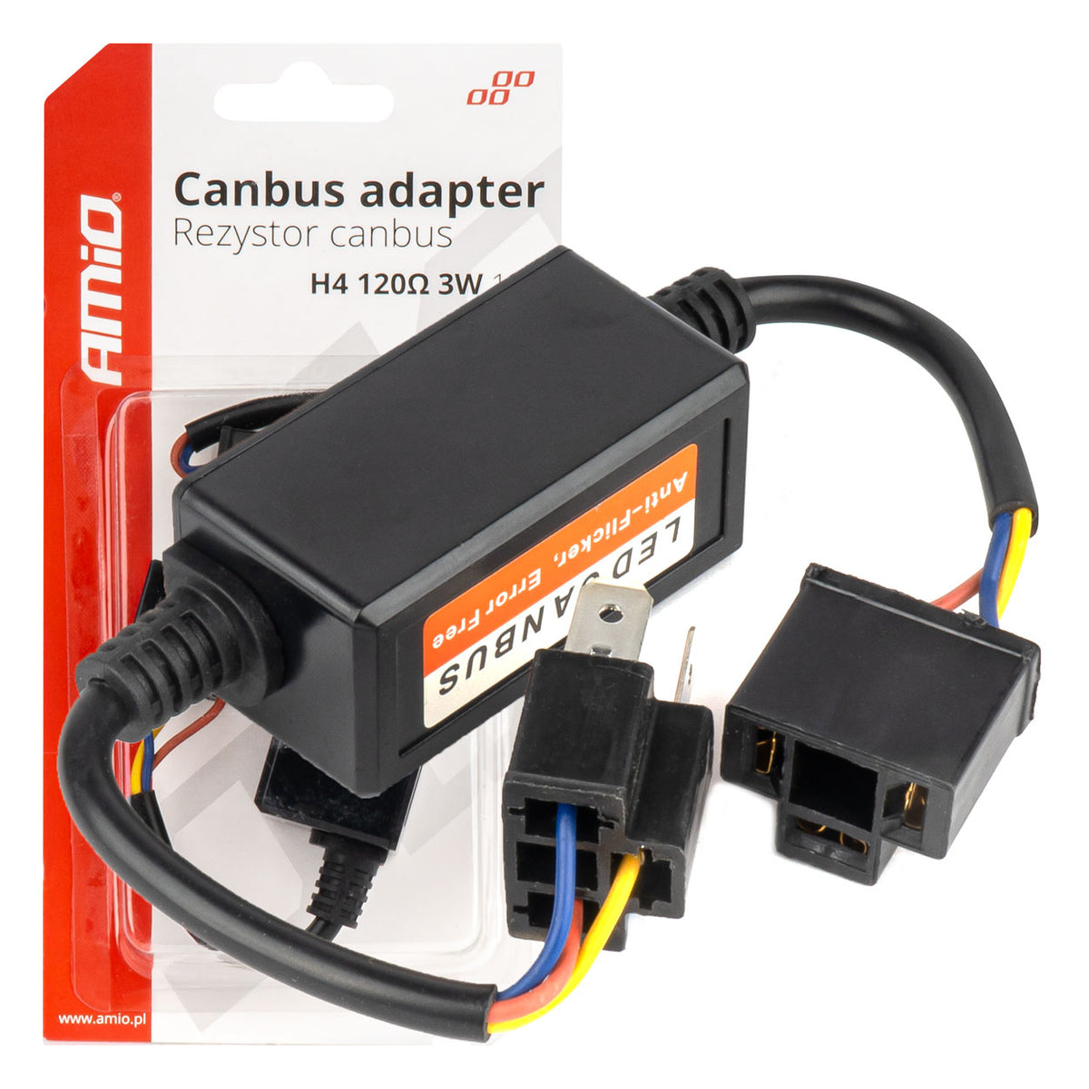 CANBUS-vastukset LED-polttimovastus 3W 120Ω H4