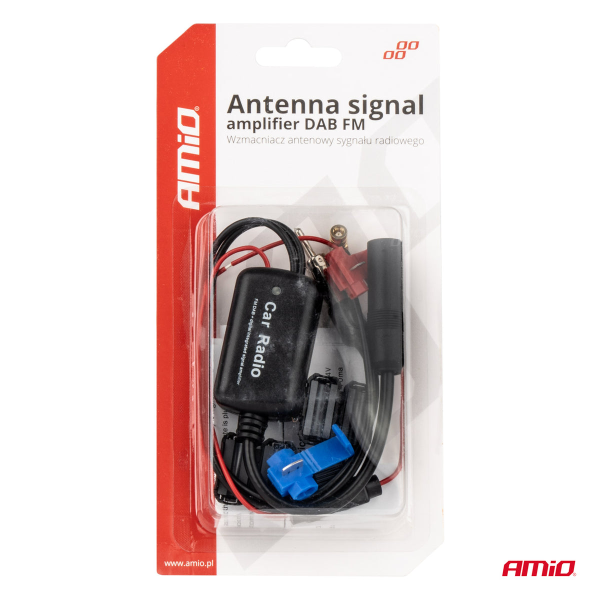 Antennin signaalivahvistin 12 V DAB FM
