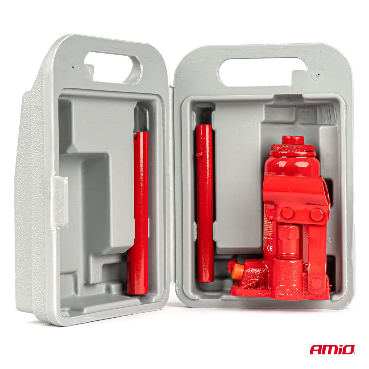 Hydraulinen pullonosturi 2T PVC-laatikossa