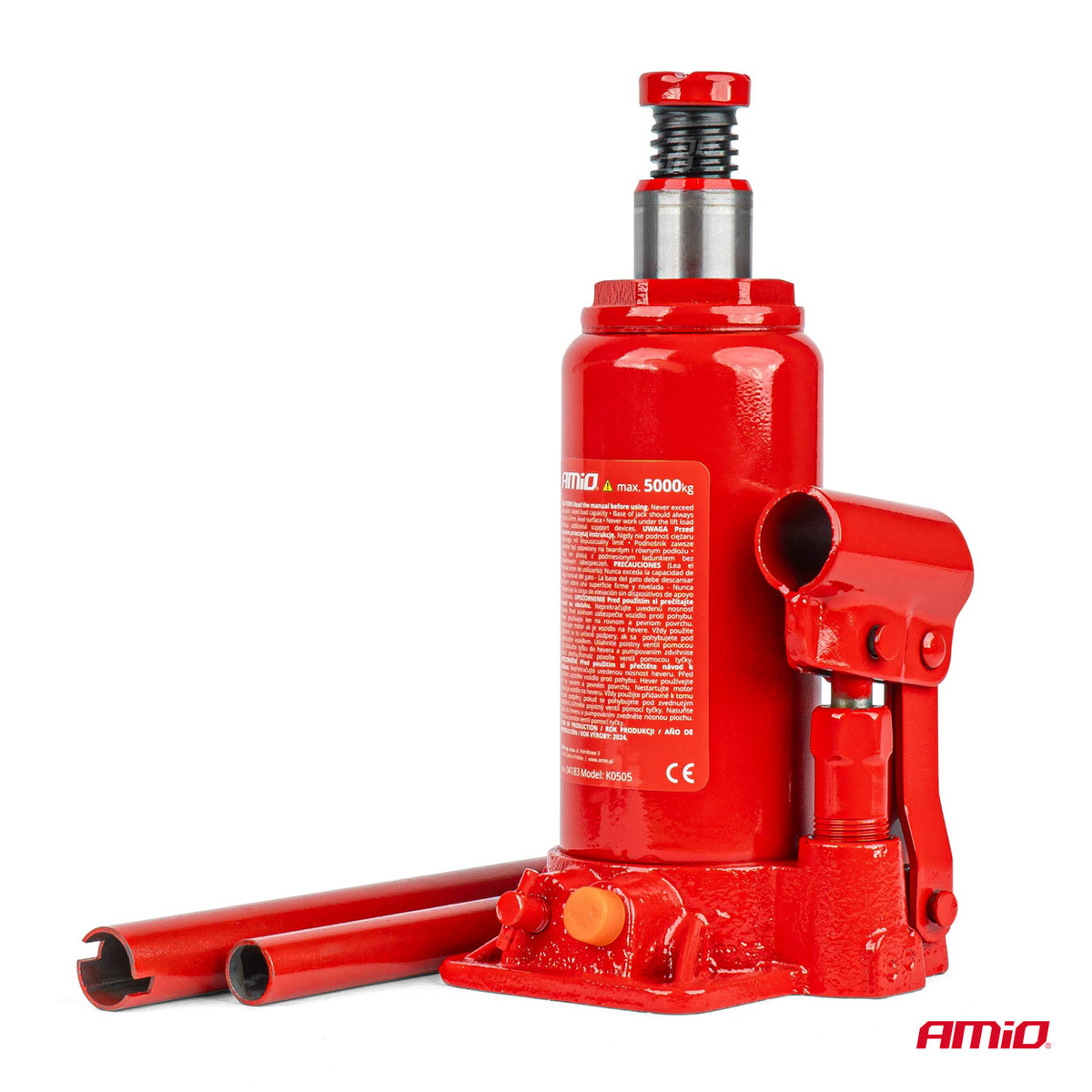 Hydraulinen pullonosturi 5T PVC-laatikossa