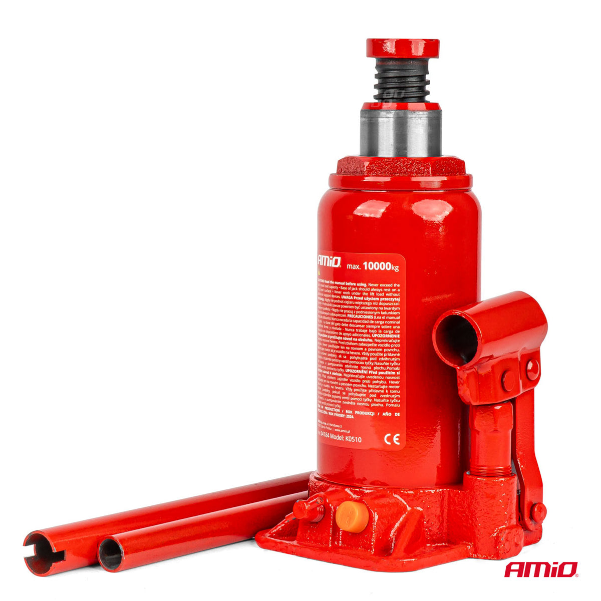 Hydraulinen pullonosturi 10T PVC-laatikossa