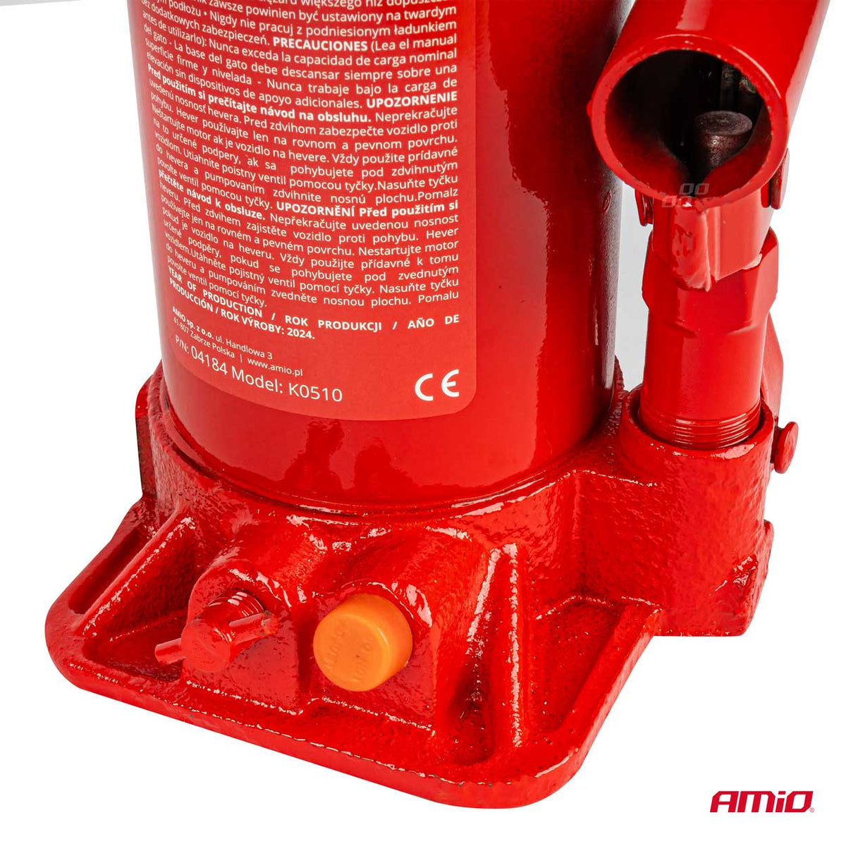 Hydraulinen pullonosturi 10T PVC-laatikossa