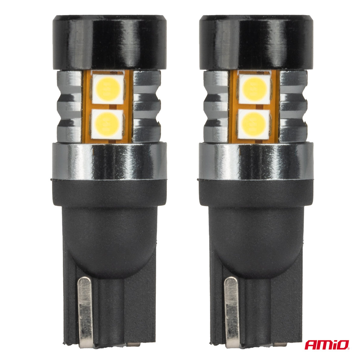 LED-polttimo CANBUS T10 W5W 9 SMD 3030 valkoinen 12V/24V