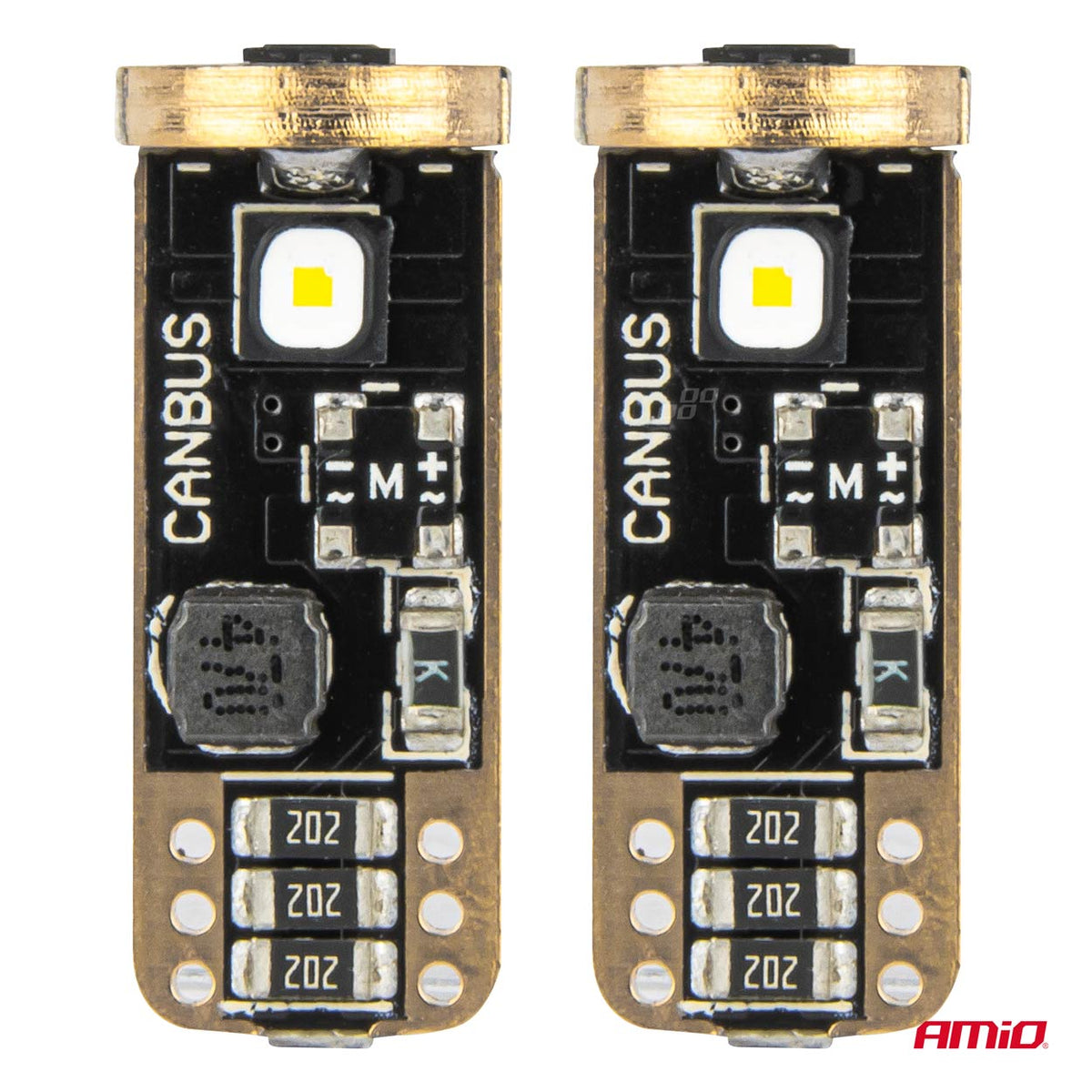 CANBUS LED-polttimot T10 W5W 3SMD 3838 valkoinen 12V/24V