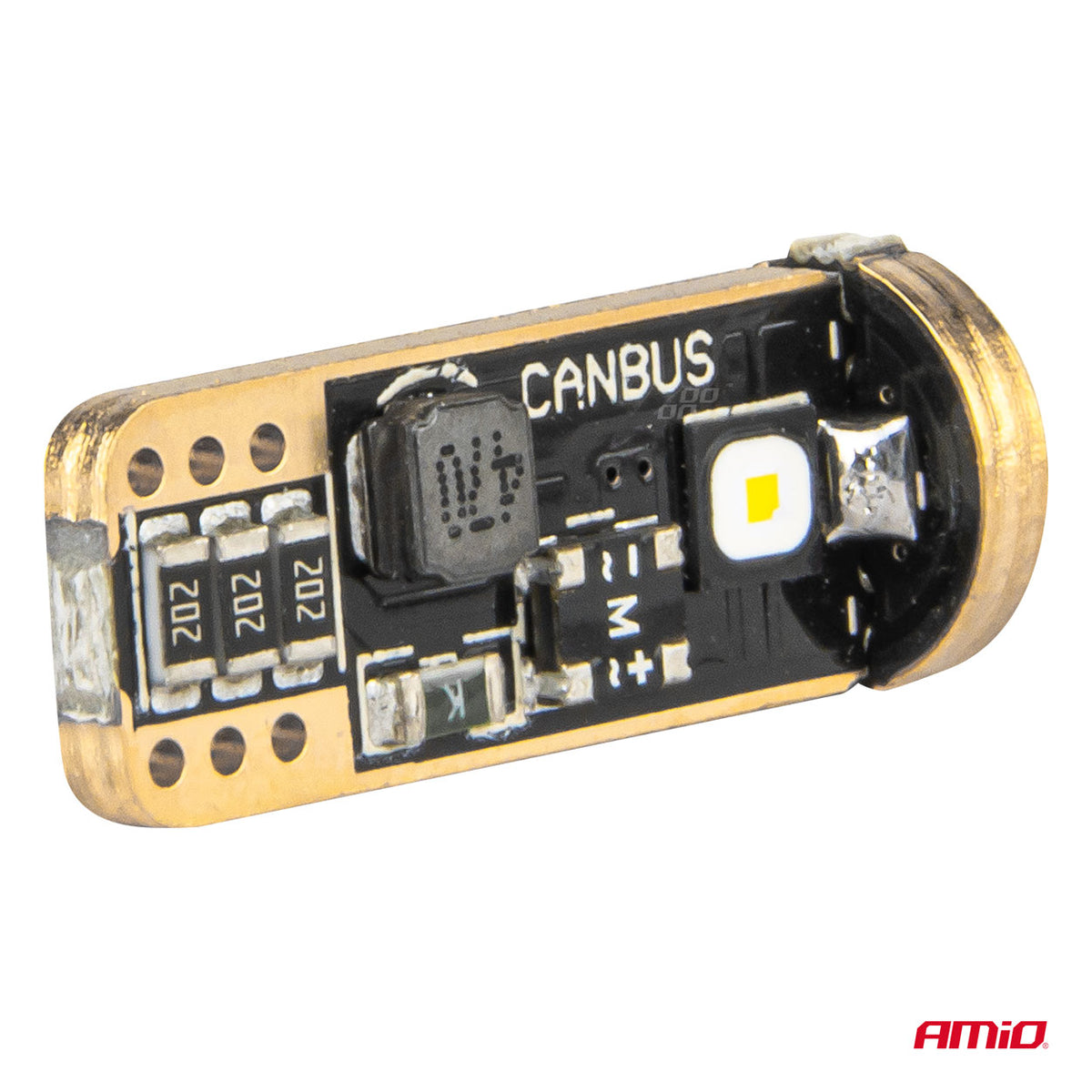 CANBUS LED-polttimot T10 W5W 3SMD 3838 valkoinen 12V/24V