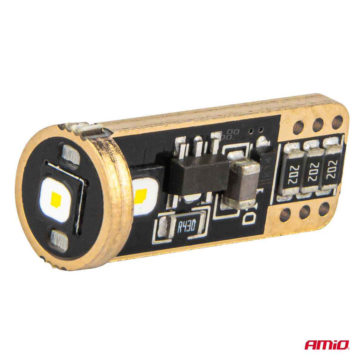 CANBUS LED-polttimot T10 W5W 3SMD 3838 valkoinen 12V/24V