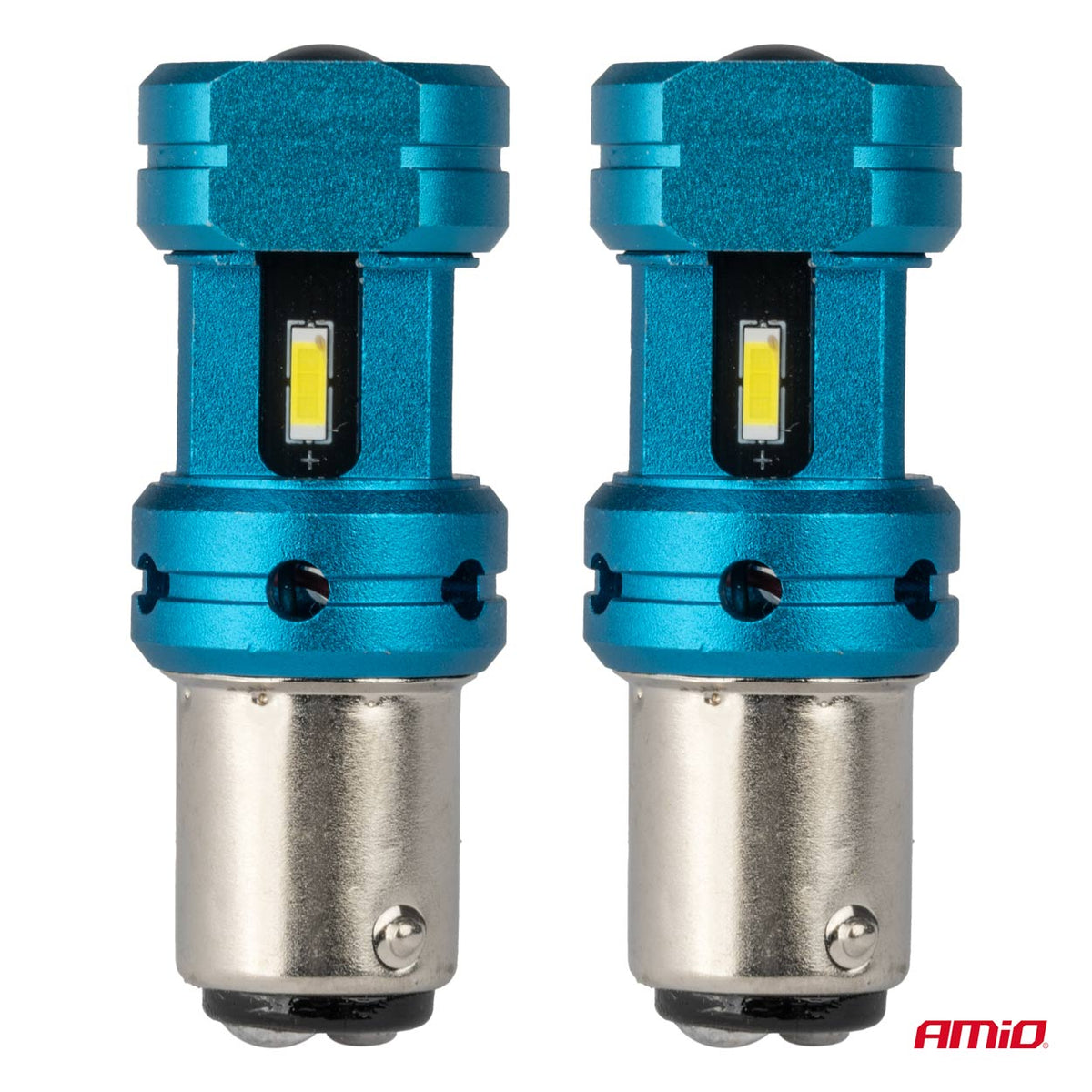 LED-polttimo CANBUS 1157 BAY15D P21/5W 4SMD 1860 valkoinen 12V 24V