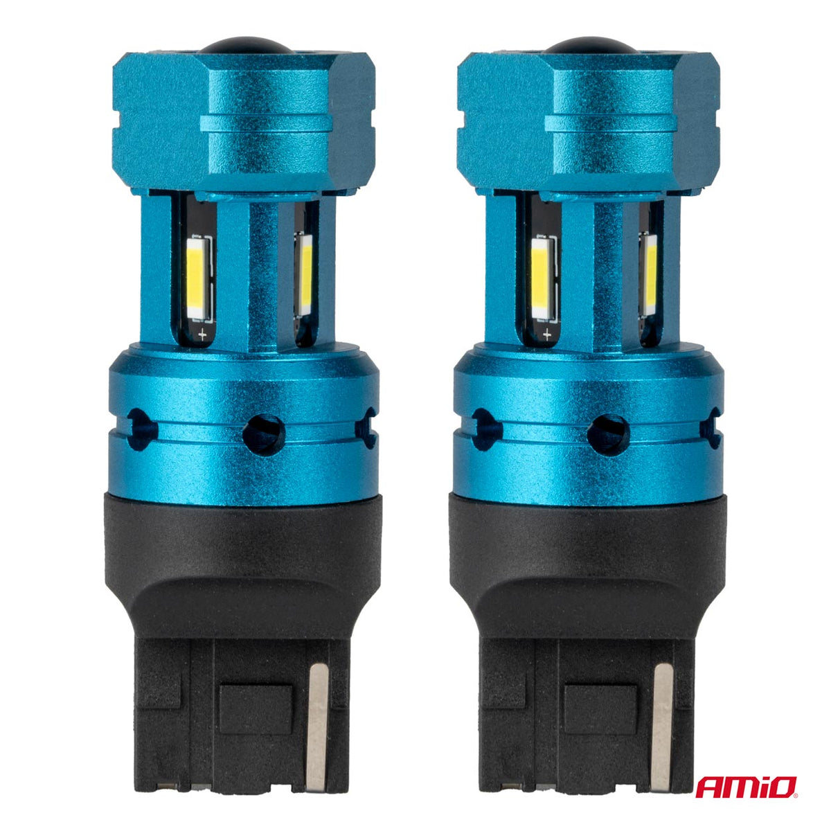 LED-polttimot CANBUS T20 7440 W21W 4SMD 1860 valkoinen 12V 24V
