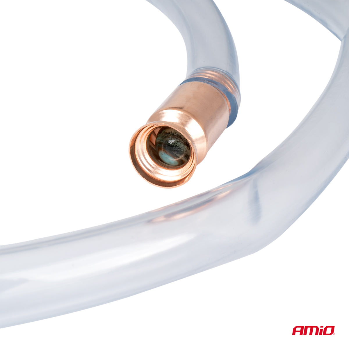Nestepumpun letku kuparisella suuttimella