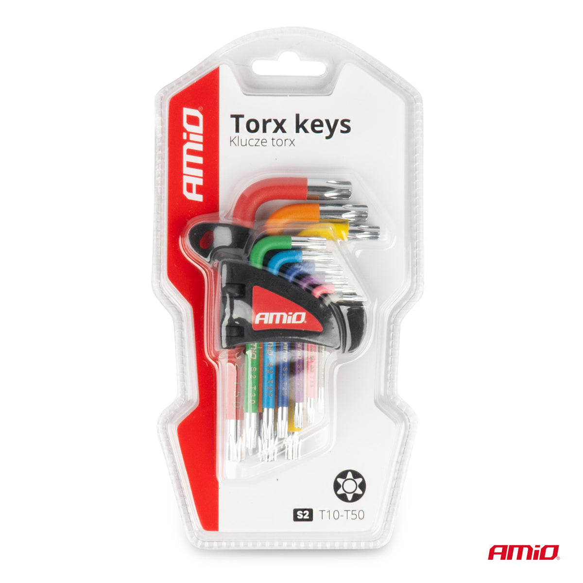 Torx-avaimet S2 9-osainen